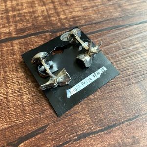Ox & Bull sterling silver Rhino 🦏 cuff links